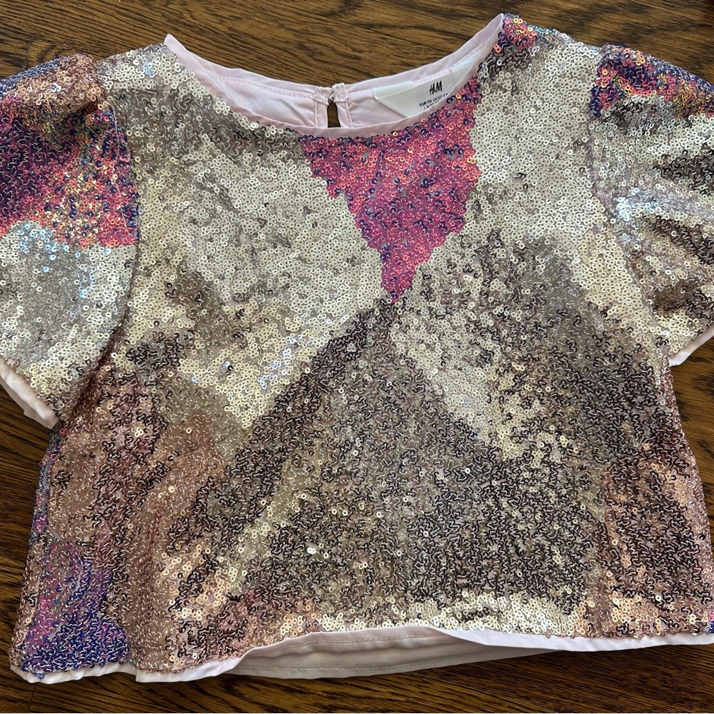 H&M Kids Sequin Top - Multicolor